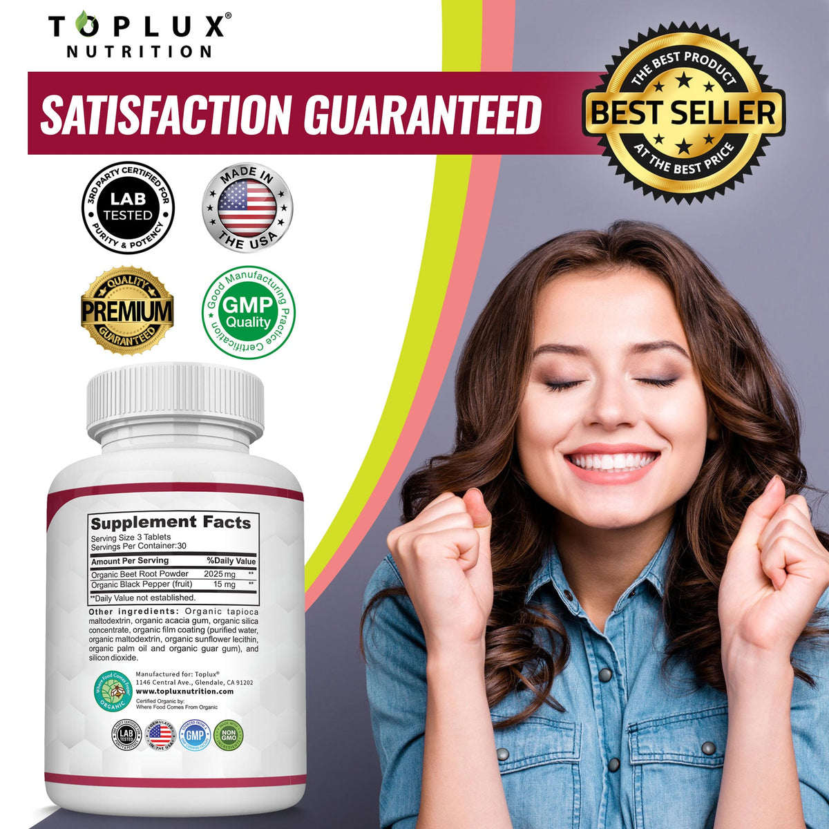 Organic Beet Root To Support Circulation And Vitality*