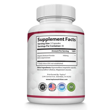 Organic Beet Root To Support Circulation And Vitality*